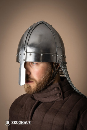 Spangenhelm with aventail 1,6 mm Polished
