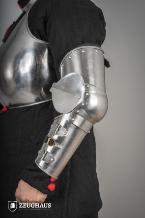 14th Cent. Arm Armour 1,6 mm Polished