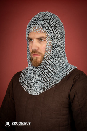 Roundring Chainmail Hood V 10 mm Galvanized