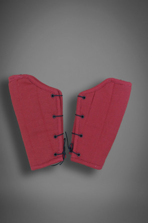 Padded Bracers Red